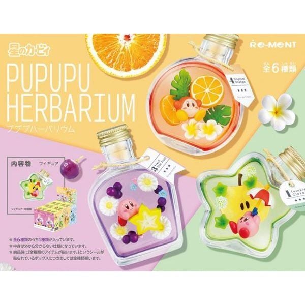 Kirby Pupupu Herbarium - Mô hình chính hãng Rement siêu đẹp