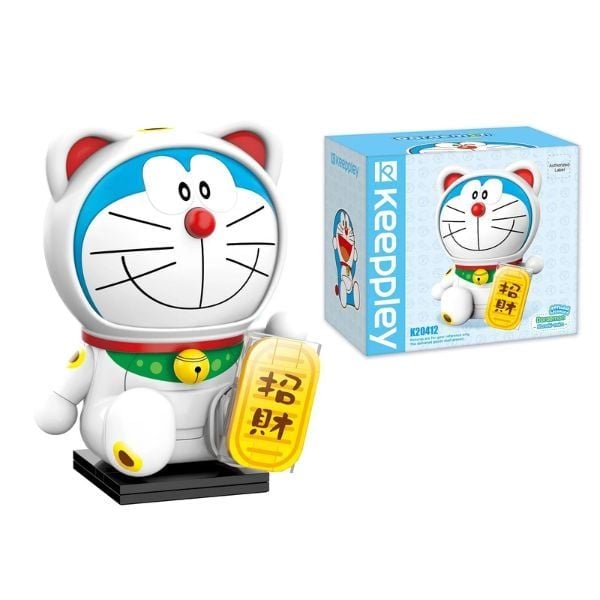  Mô hình Keeppley Doraemon Mèo Chiêu Tài K20412 