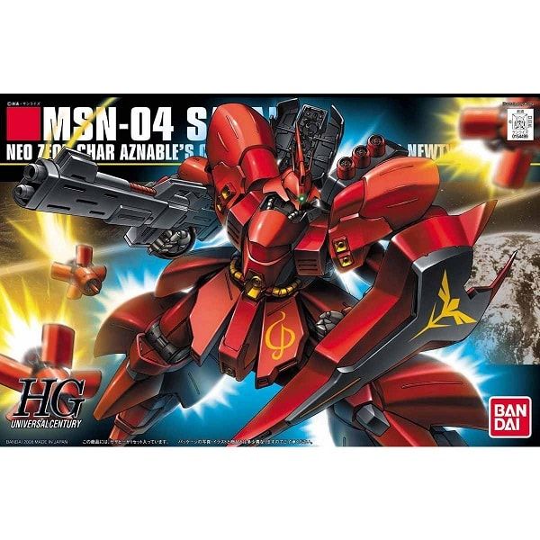  Mô hình Gundam MSN-04 Sazabi ( HGUC - 1/144 ) chính hãng Bandai 