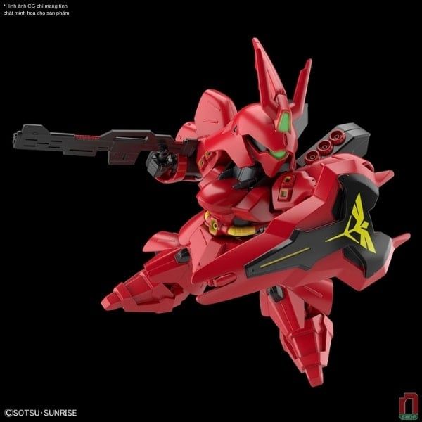  Mô hình lắp ráp Sazabi ( SD EX-Standard ) chính hãng Bandai 