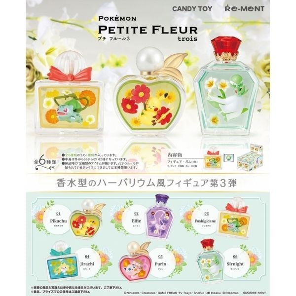  Pokemon Petite Fleur trois 