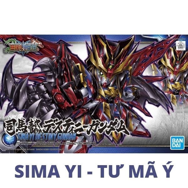 Mô hình SD Gundam Tam Quốc Sima Yi Destiny Gundam Tư Mã Ý