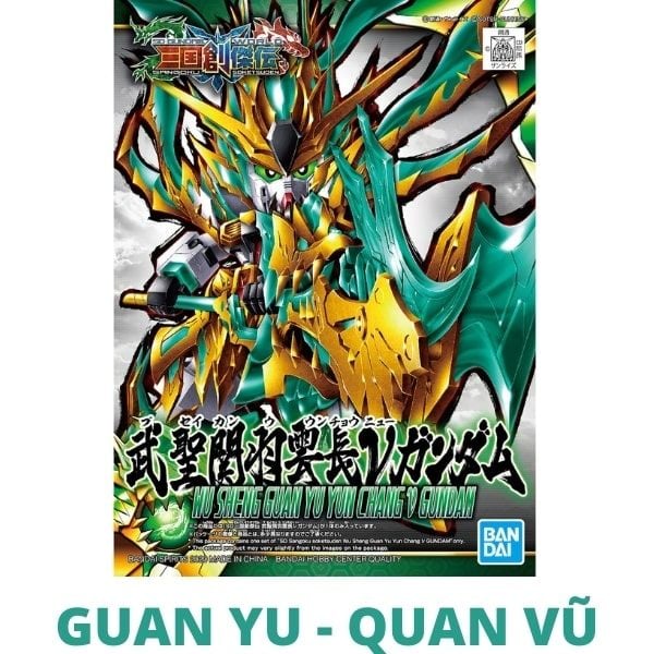 Mô hình SD Gundam Tam Quốc Wu Sheng Guan Yu Yun Chang Nu Gundam