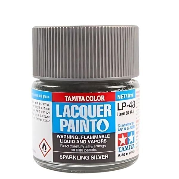  Sơn mô hình Tamiya Lacquer LP-48 Sparkling Silver - 82148 