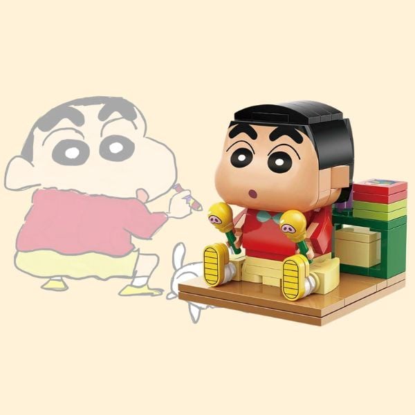  Mô hình Keeppley Crayon Shin Chan Ngồi K20601 