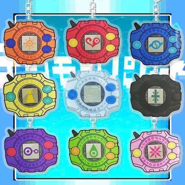 Móc khóa acrylic Digimon Digivice với thiết kế đáng yêu và chất lượng tốt, là phụ kiện trang trí tuyệt vời