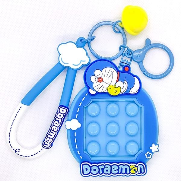  Móc khóa cao su Doraemon đa năng cao cấp 