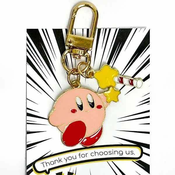  Móc khóa huy hiệu kim loại Kirby 