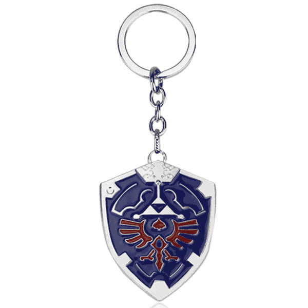 Móc khóa kim loại hình Hylian Shield The Legend of Zelda