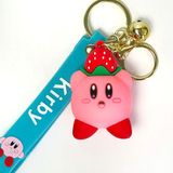  Móc khóa mô hình Kirby đội mũ biến hình 