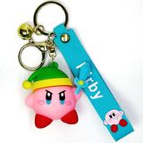  Móc khóa mô hình Kirby đội mũ biến hình 