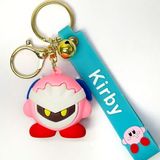  Móc khóa mô hình Kirby đội mũ biến hình 