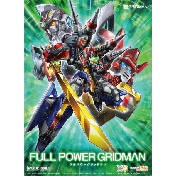 Mô hình MODEROID Full Power Gridman chính hãng