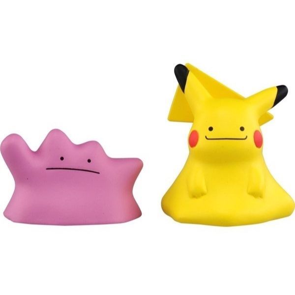  SM ESP-19 Ditto & Ditto Transformed into Pikachu (Pokemon Figure) 