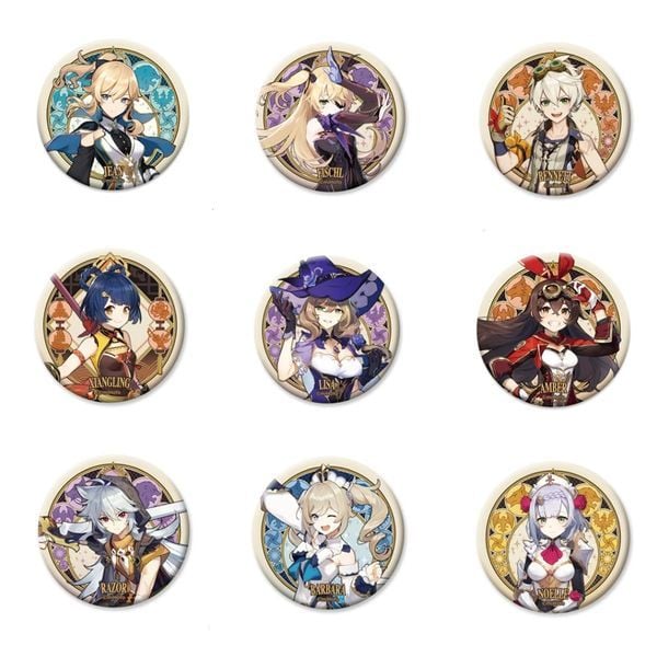  Huy Hiệu Genshin Impact Mondstadt NG04 