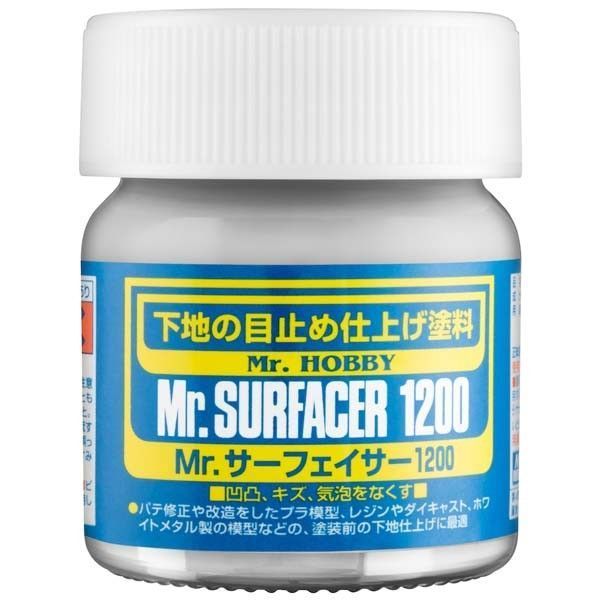 Sơn mô hình Mr. Surfacer 1200 40ml GSI Creos SF286 chính hãng