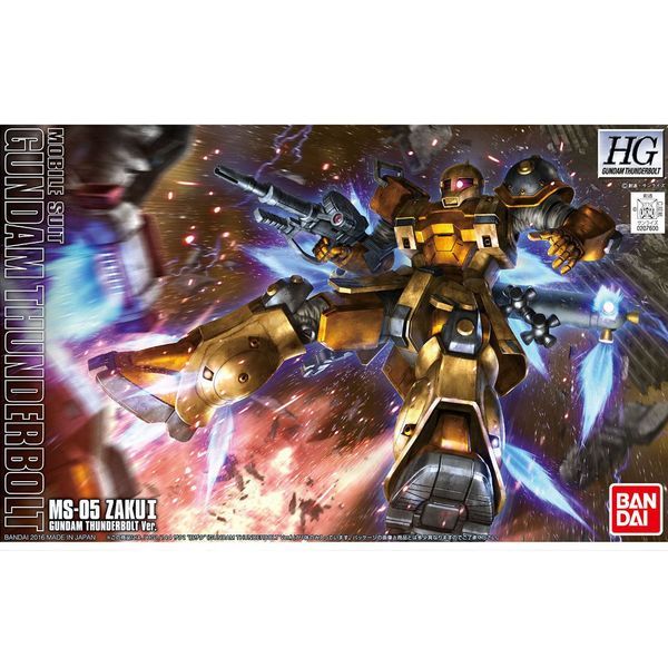 MS-05 Zaku I Gundam Thunderbolt Ver. - HG 1/144 chính hãng Bandai