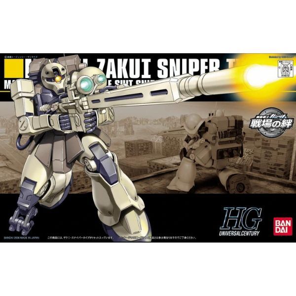  MS-05L Zaku I Sniper Type - HGUC 1/144 - Mô hình Gundam chính hãng Bandai 