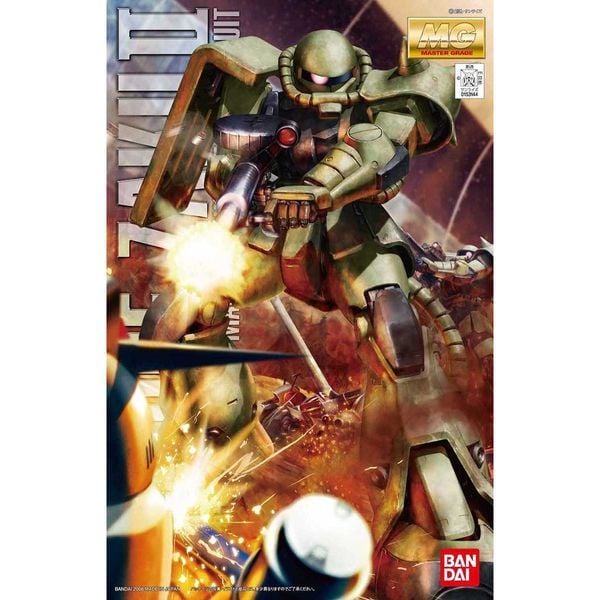 MS-06F ZAKU II Ver.2.0 - MG - 1/100 - Mô hình Gundam chính hãng Bandai siêu đẹp