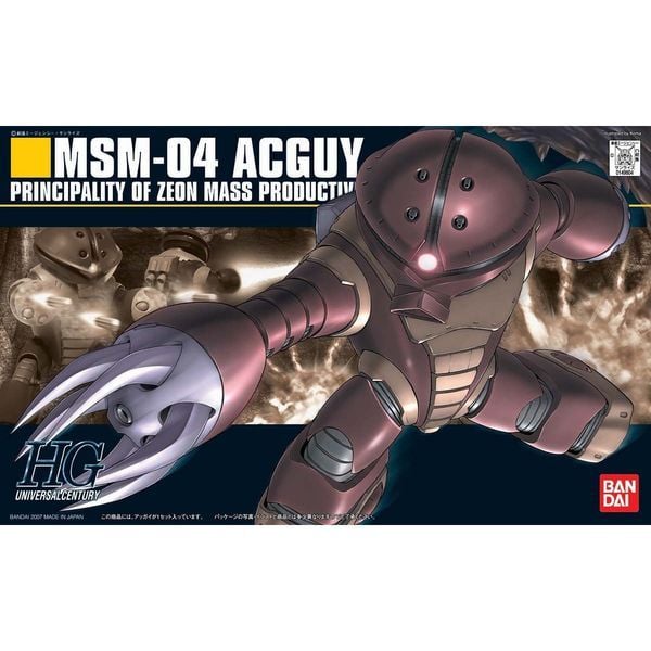 MSM-04 Acguy - HGUC - 1/144 - Mô hình Gundam chính hãng Bandai tốt nhất
