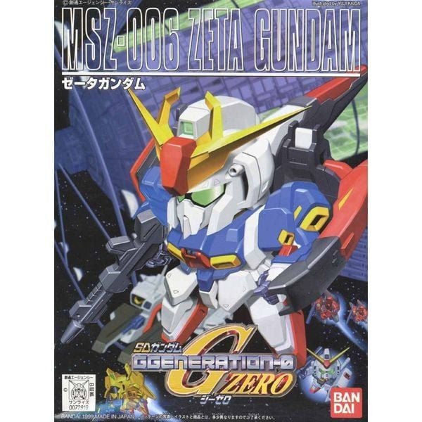  MSZ-006 Zeta Gundam - SD Gundam G Generation-0 - Mô hình Gunpla chính hãng Bandai 