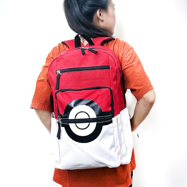 Balo đựng Laptop hình PokeBall Pokemon giá rẻ