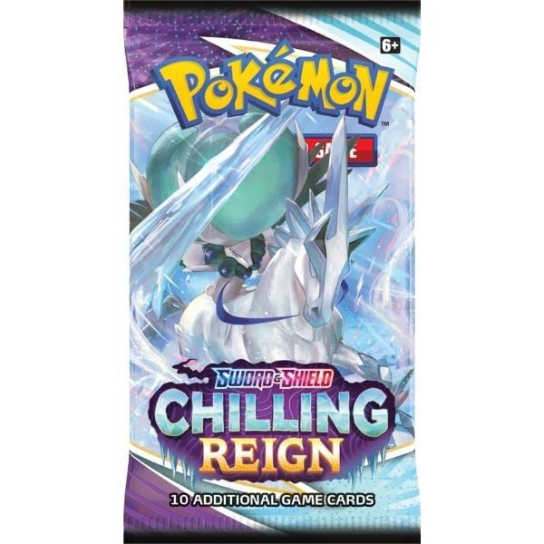  PP30 - Thẻ bài Pokemon TCG Sword & Shield Chilling Reign Booster Pack 