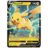  PT74 - Thẻ bài Pokemon V Powers Tin - Pikachu V (Lite Ver) 