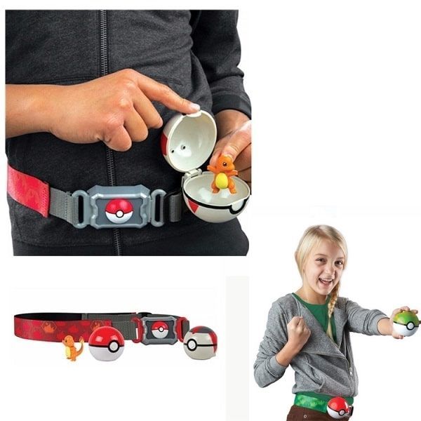  Pokemon Clip n Carry Poke Ball Adjustable Belt 