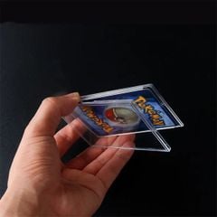 Hộp bảo vệ trưng bày thẻ bài TCG bấm khớp mini snap