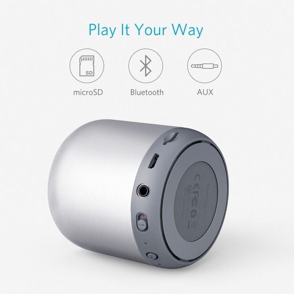  Loa di động Anker SoundCore Mini Bluetooth Stereo Speaker - Gray - A3101 