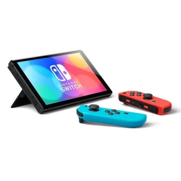  Nintendo Switch OLED Model Neon Set - Nâng cấp mới, chơi game đã hơn 