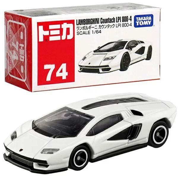  Đồ chơi mô hình xe Tomica No. 74 Lamborghini Countach LPI 800-4 