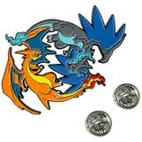  Huy hiệu pin cài áo Pokemon Mega Charizard X Y 