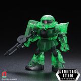  Mô hình SD Zaku II ( Cross Silhouette Frame Ver. ) [ Clear Color ] 