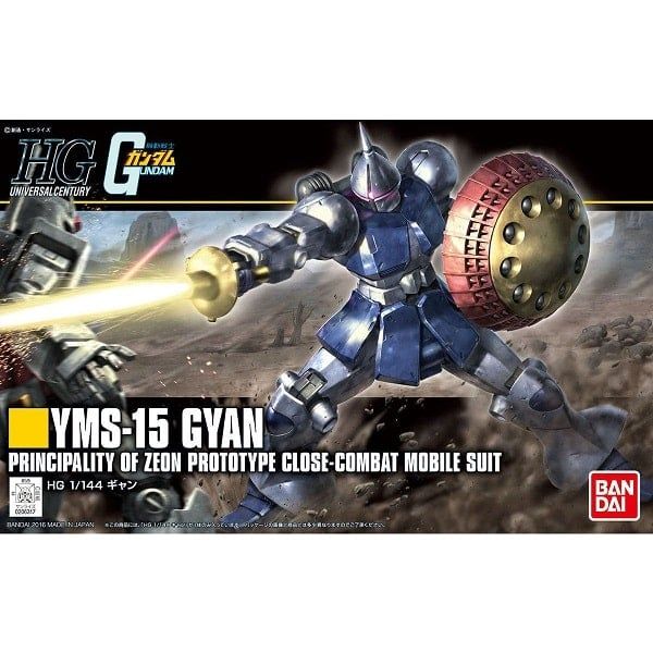  YMS-15 Gyan (Mobile Suit Gundam) (HGUC - 1/144) - Mô hình Gundam chính hãng 