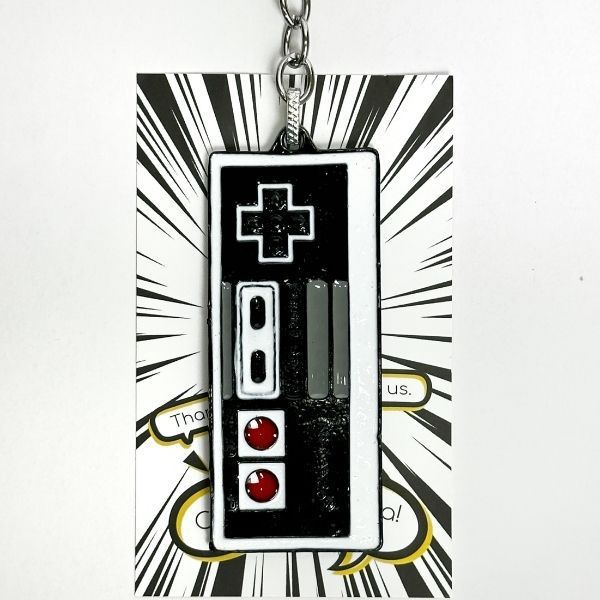  Móc khóa kim loại tay game NES 