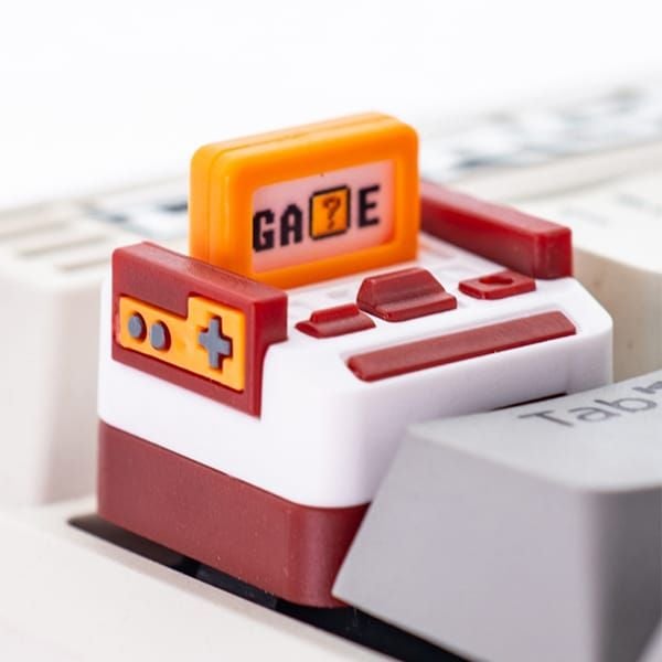  Nút nhựa Keycap máy game 4 nút FC FAMICOM Retro cho phím cơ 