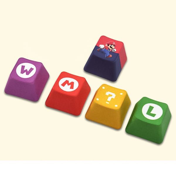 Keycap Mario theo màu sắc: Tăng cường phong cách cho bàn phím của bạn! 6 Tổng Hợp 15+ Mẫu Keycap Mario Đa Sắc Màu Hot Trend 2024