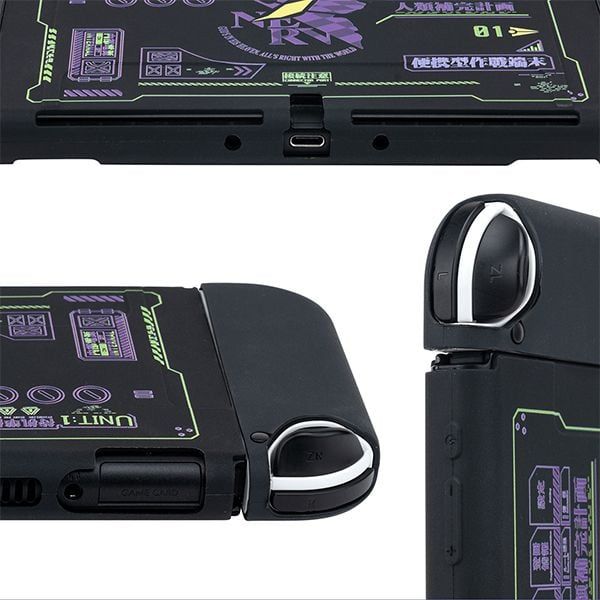  Ốp lưng Nintendo Switch OLED kèm case Joy-con Evangelion Unit 