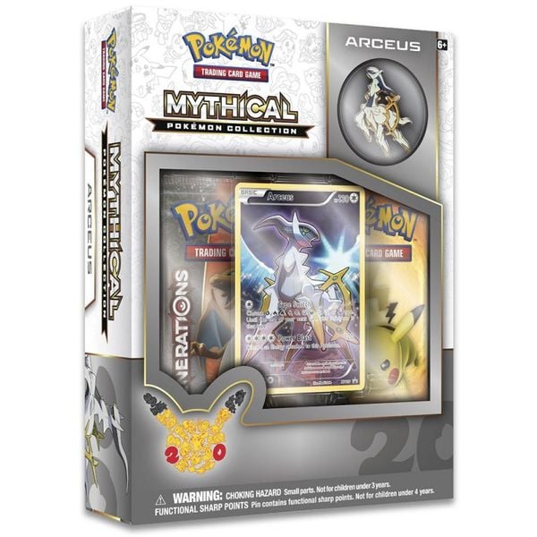 PB13 - MYTHICAL POKEMON COLLECTION - ARCEUS (POKÉMON TRADING CARD GAME)