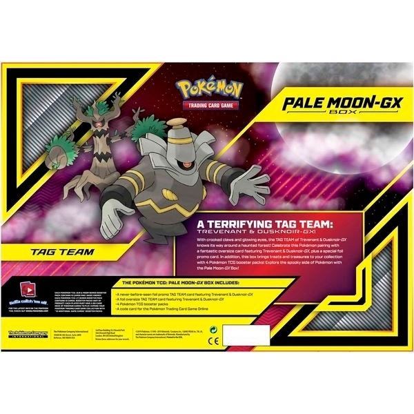 Thẻ Bài Pokemon Pale Moon-GX Box chính hãng
