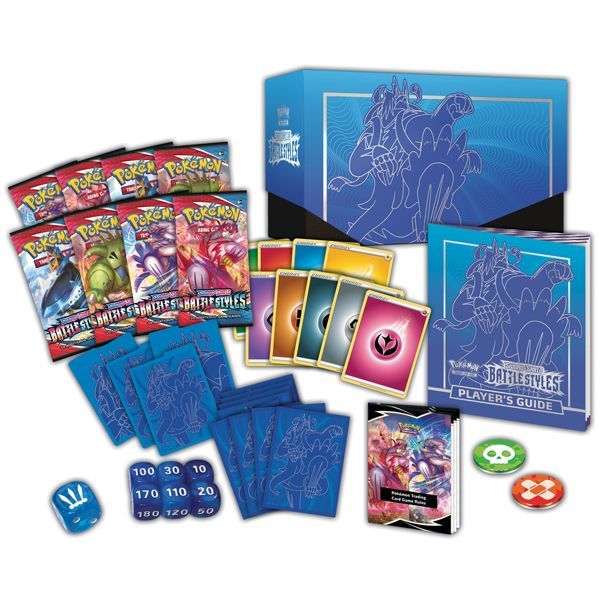 Bài Pokemon Sword & Shield Battle Styles Elite Trainer Box Blue chính hãng