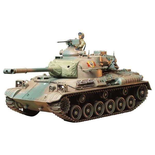 mô hình Japan Ground Self-Defense Force Type 61 Tank 1/35 Tamiya 35163 chính hãng