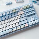  Bộ Keycap MDA PBT Dye-Sub cho bàn phím cơ Baby Shark 143 nút 