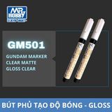  Gundam Marker GM501 Gloss Clear - Bút phủ tạo độ bóng 