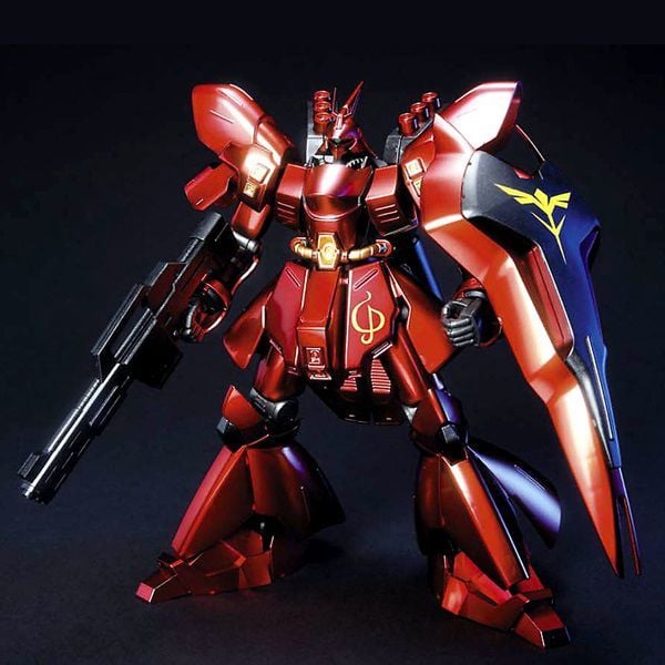 Mô hình MSN-04 Sazabi Metallic Coating Ver. - HGUC chính hãng Bandai