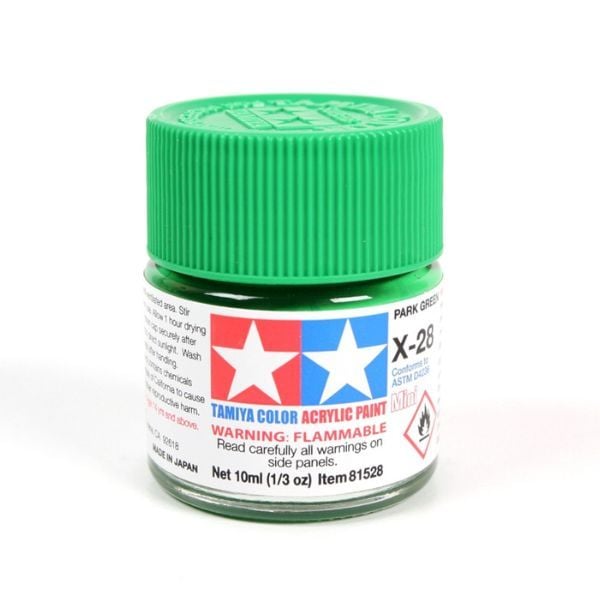  Sơn mô hình Tamiya Acrylic Mini X-28 Park Green 81528 