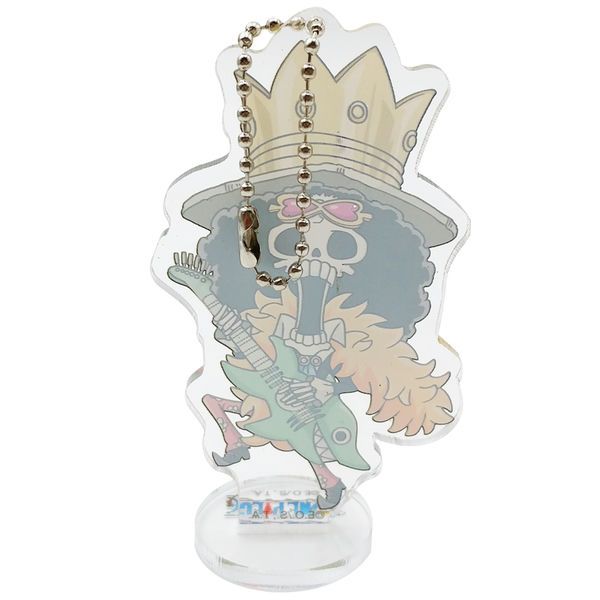  Móc khóa mô hình standee Brook One Piece - hàng bản quyền chính hãng 