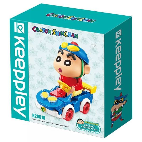  Mô hình Keeppley Crayon Shin Chan Xe Đua Siêu Nhân K20618 